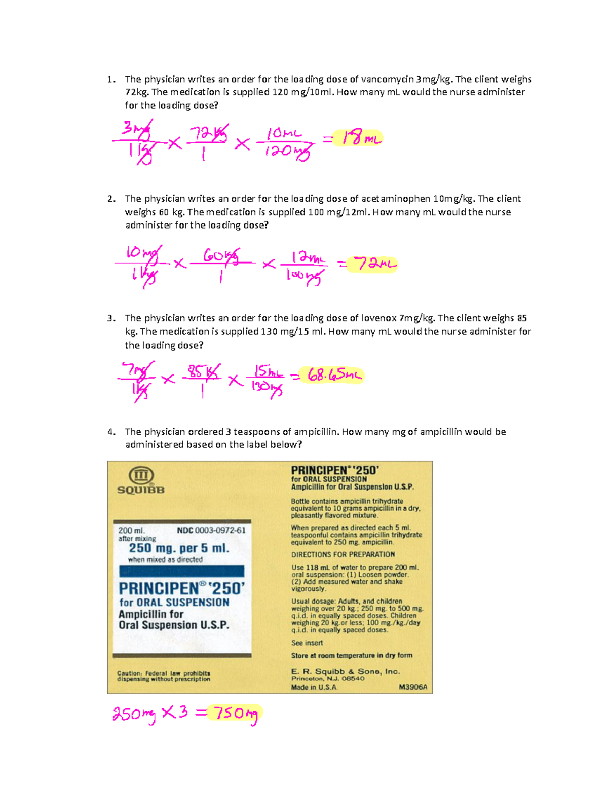 dosage-practice-questions-the-physician-writes-an-order-for-the