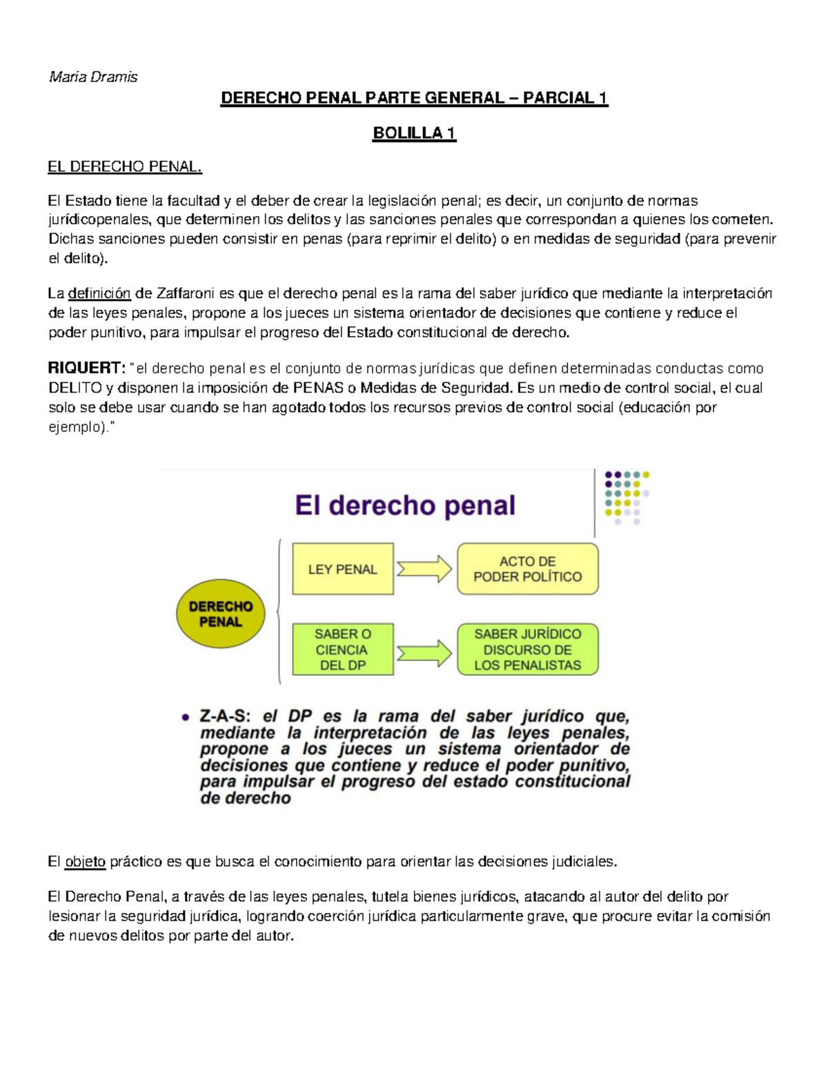 Derecho Penal Parte General 084338 - DERECHO PENAL PARTE GENERAL ...