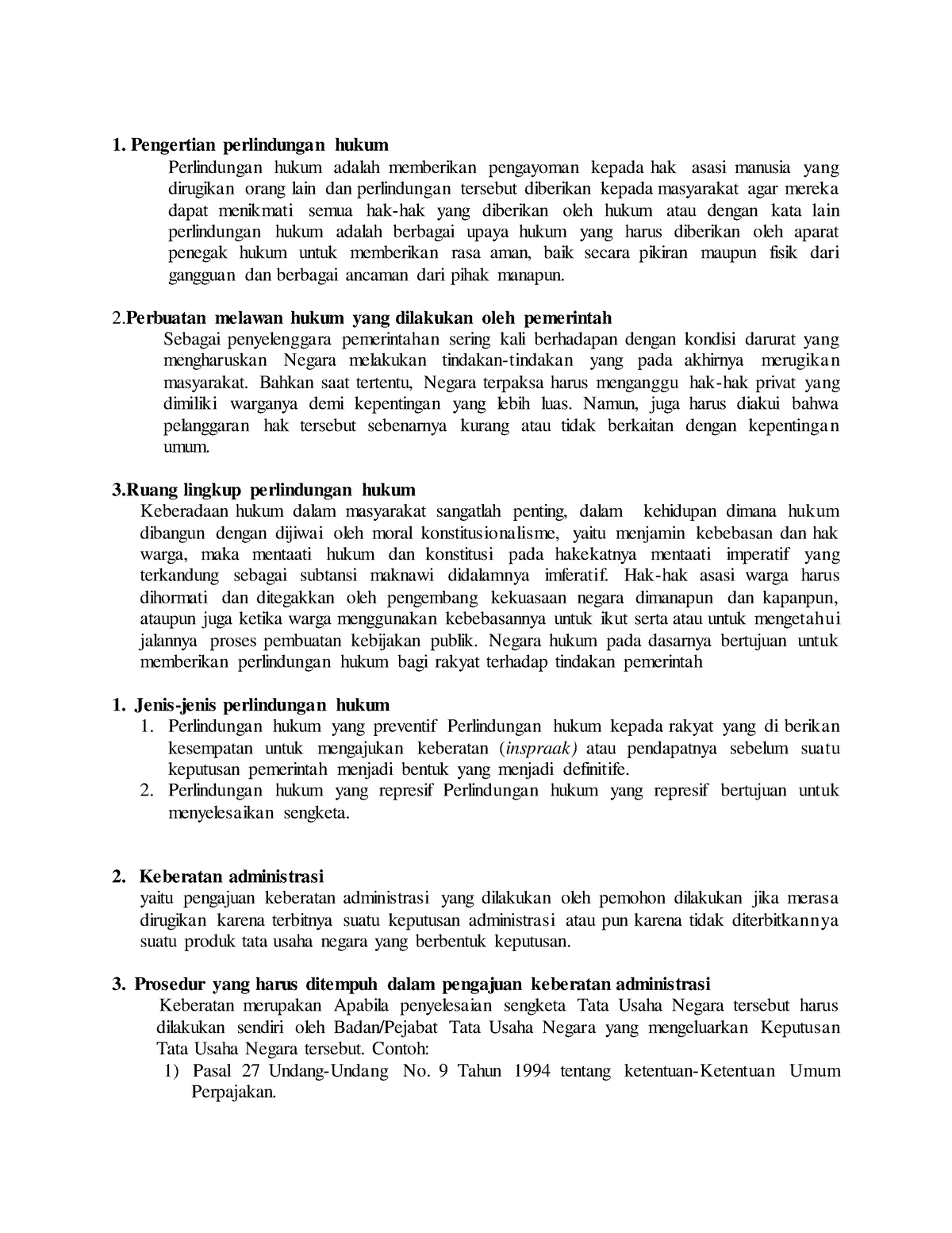 Materi 5 - Pengertian Perlindungan Hukum Perlindungan Hukum Adalah ...