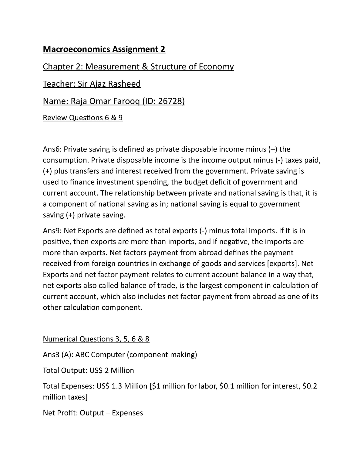 macroeconomics-assignment-2-private-disposable-income-is-the-income