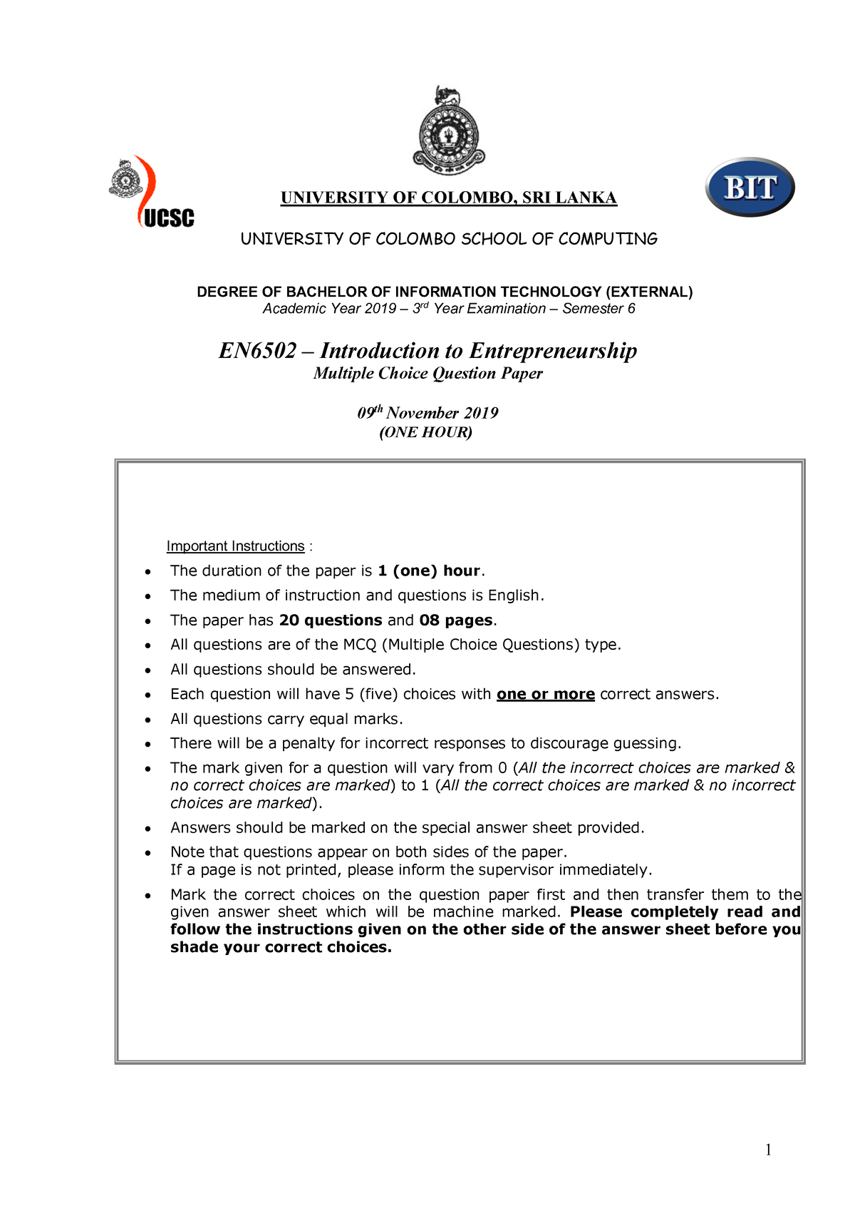 assignment colombo pdf