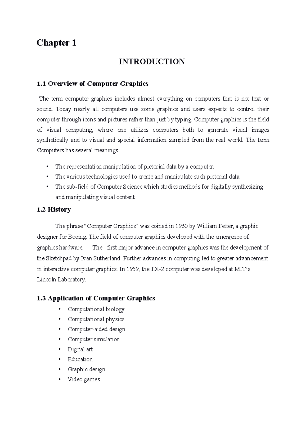Dynamicmainreport - i want this report - Chapter 1 INTRODUCTION 1 ...