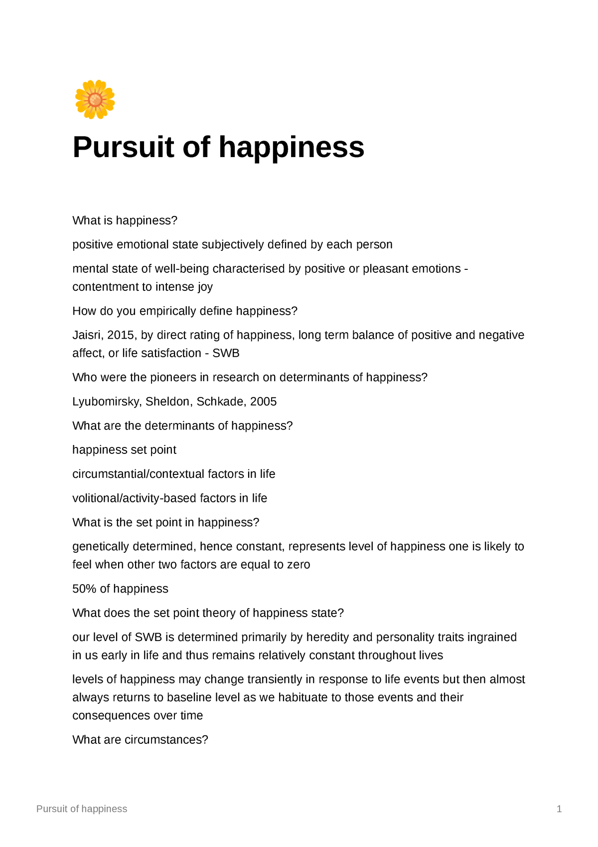 pursuit of happyness essay question