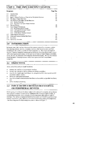 Unit-1 - Study material - The Basic Cc~mputer UNIT 1 THE BASIC COMPUTER ...