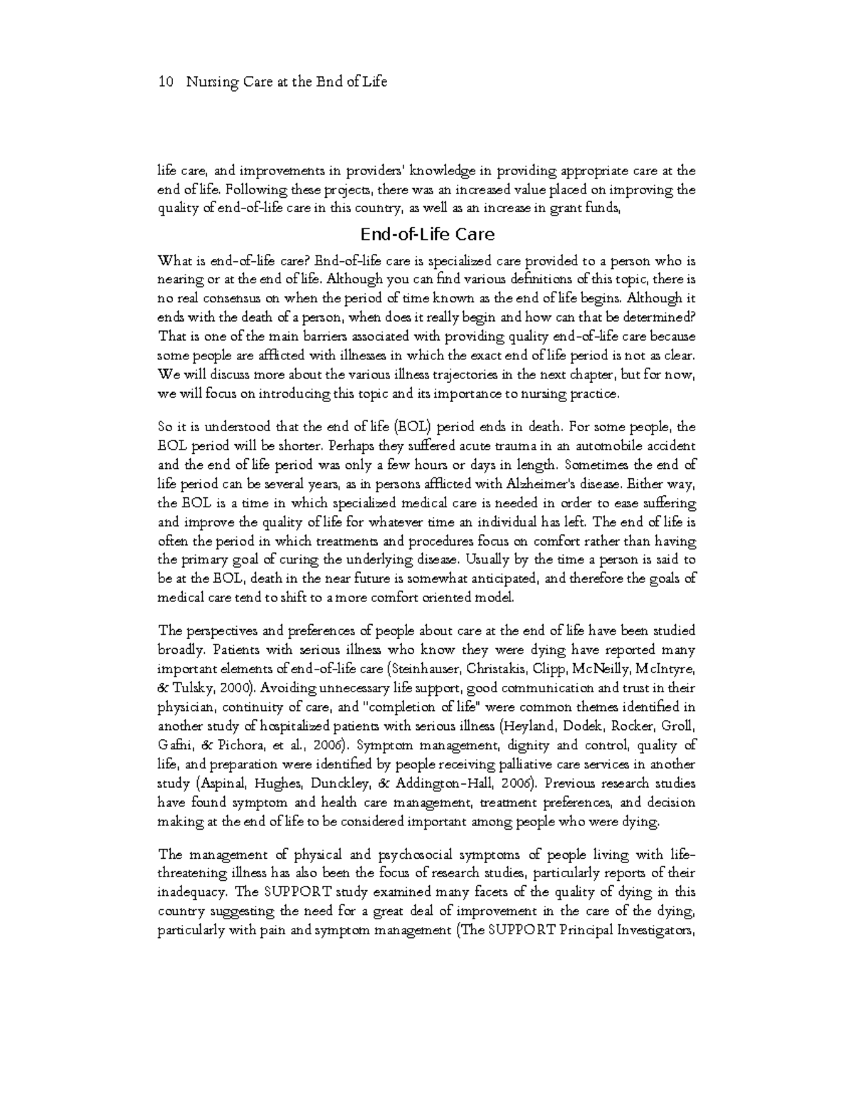 Nursing care at the end of life what every clinician should know 2 ...