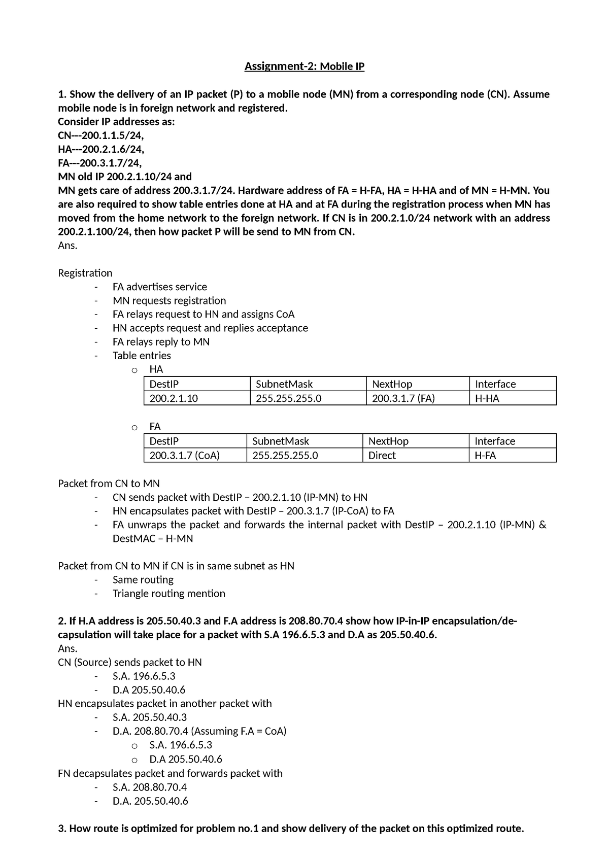 what does ip assignment mean