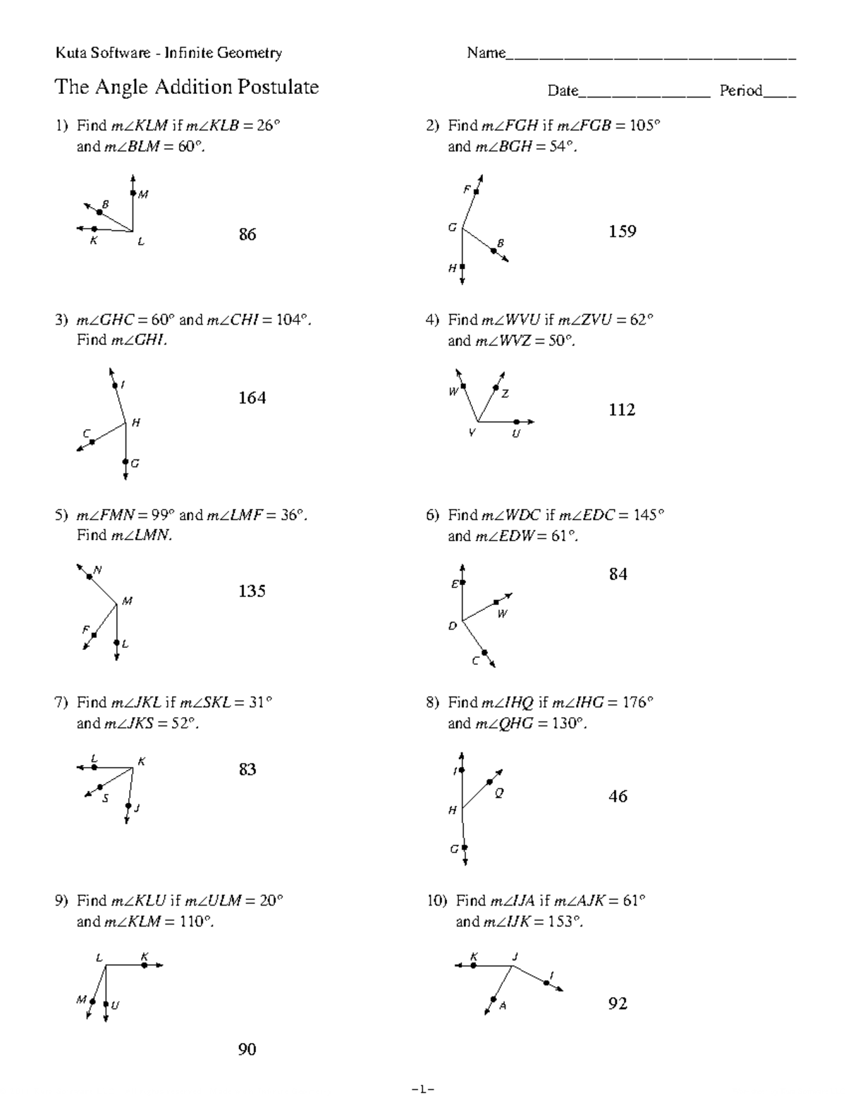 Kami Export - Daniel Ramirez - HW - The Angle Addition Postulate - ©i w ...
