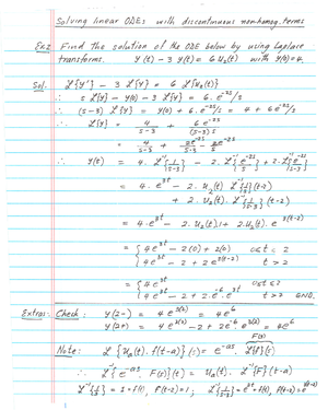 MAP 2302 SYL - MAP 2302 DIFFERENTIAL EQUATIONS INFORMATION SHEET (Jan ...