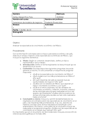 ACT 1 planeacion estrategica - Nombre Nombre del curso:: Axel Rangel ...