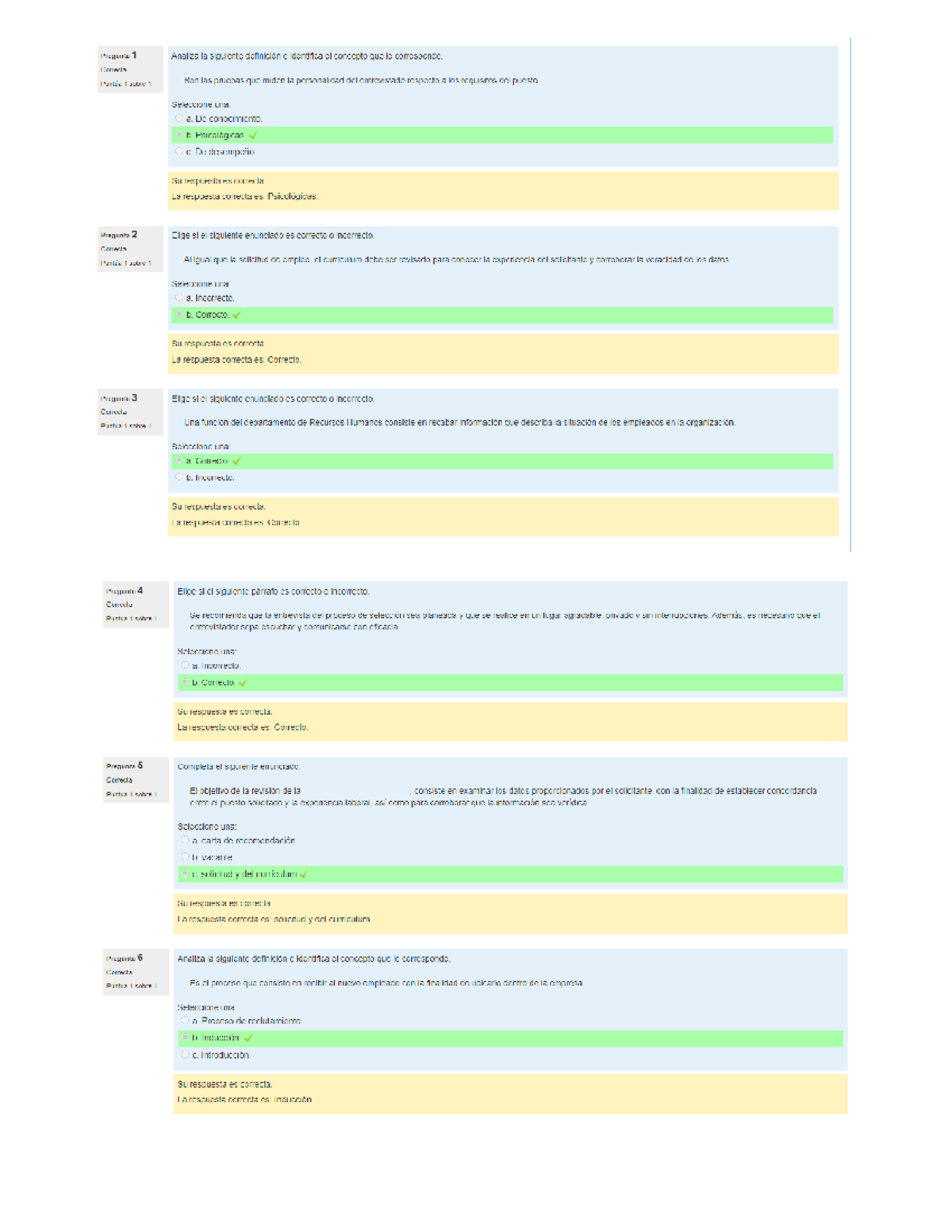 Los procesos básicos de capital humano - Gestion del capital humano y