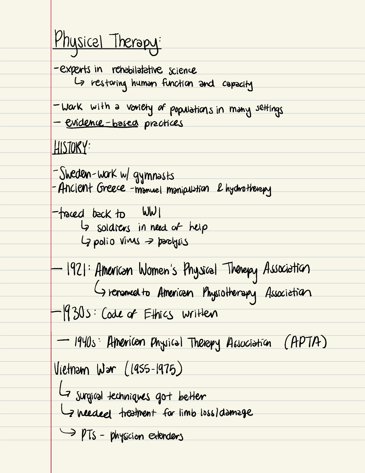 Physical Therapy Notes Exs 122 Physical Therapy Experts In Rehabilatative Science Restaring 