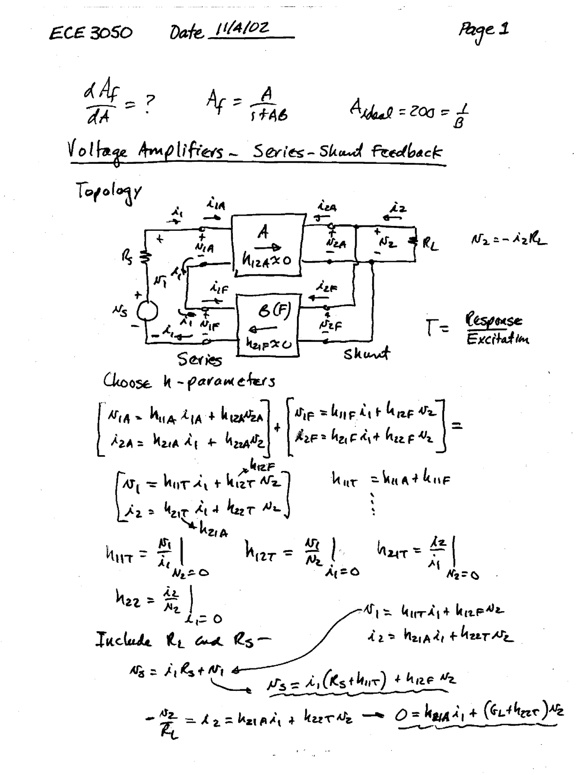 Lecture 32 11 04 02 - ECE 3050 - Studocu