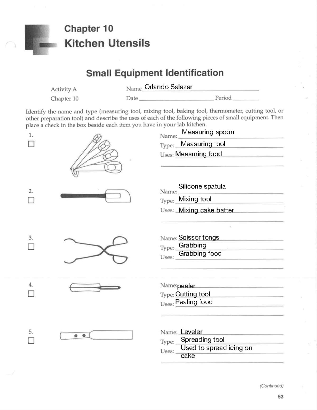 Small+kitchen+equipment+ Orlando Salazar Measuring spoon Measuring tool Measuring food