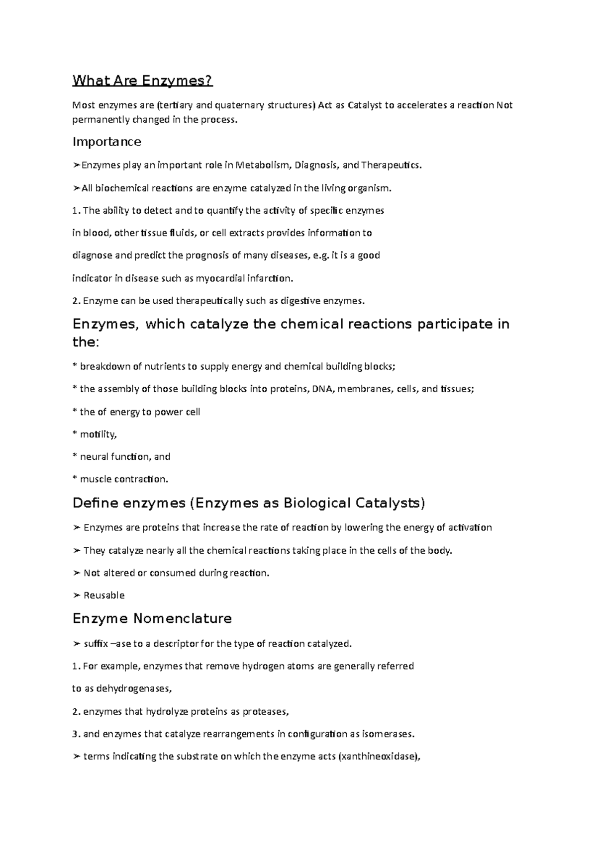 What Are Enzymes and all other details of enzymes What Are Enzymes