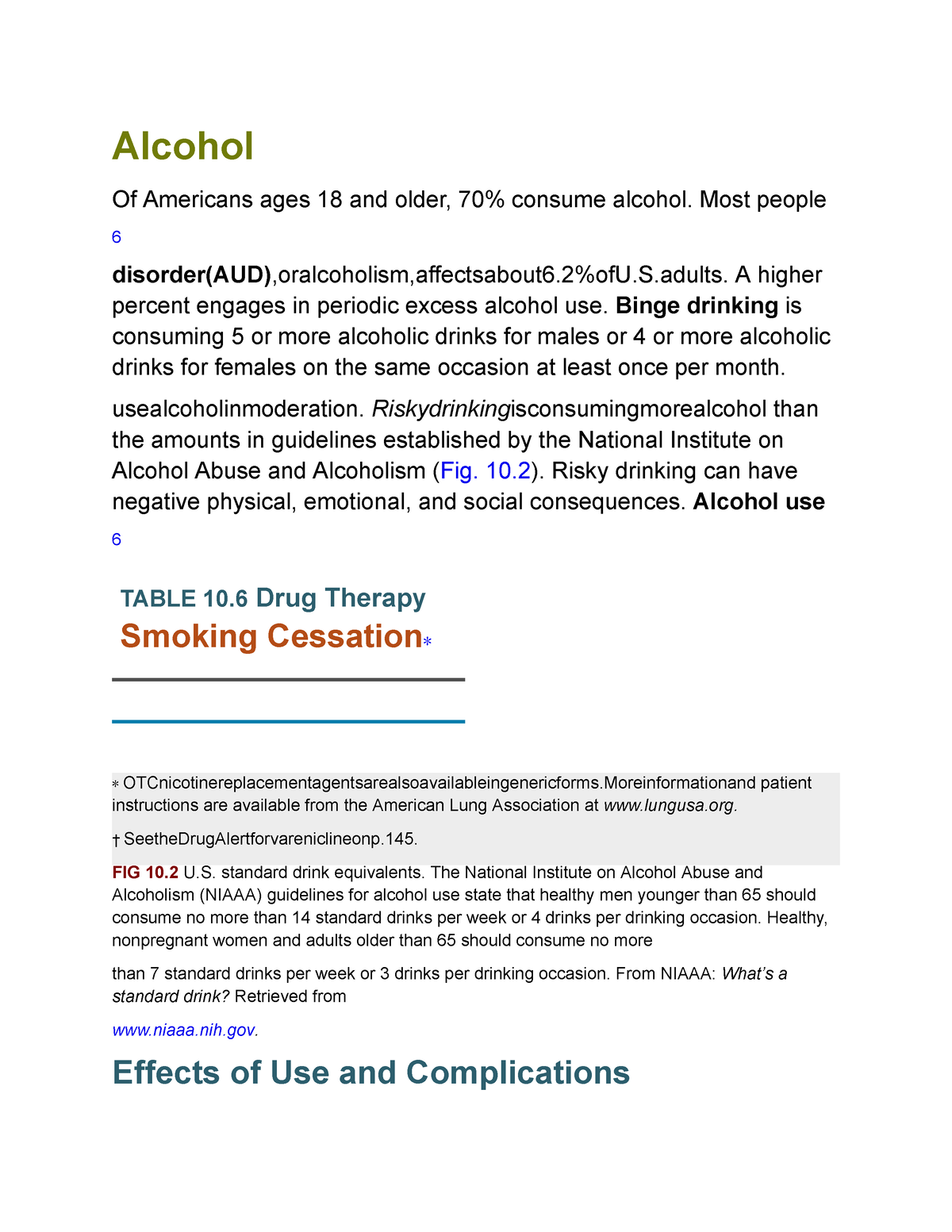 What Is A Standard Drink?  National Institute on Alcohol Abuse and  Alcoholism (NIAAA)