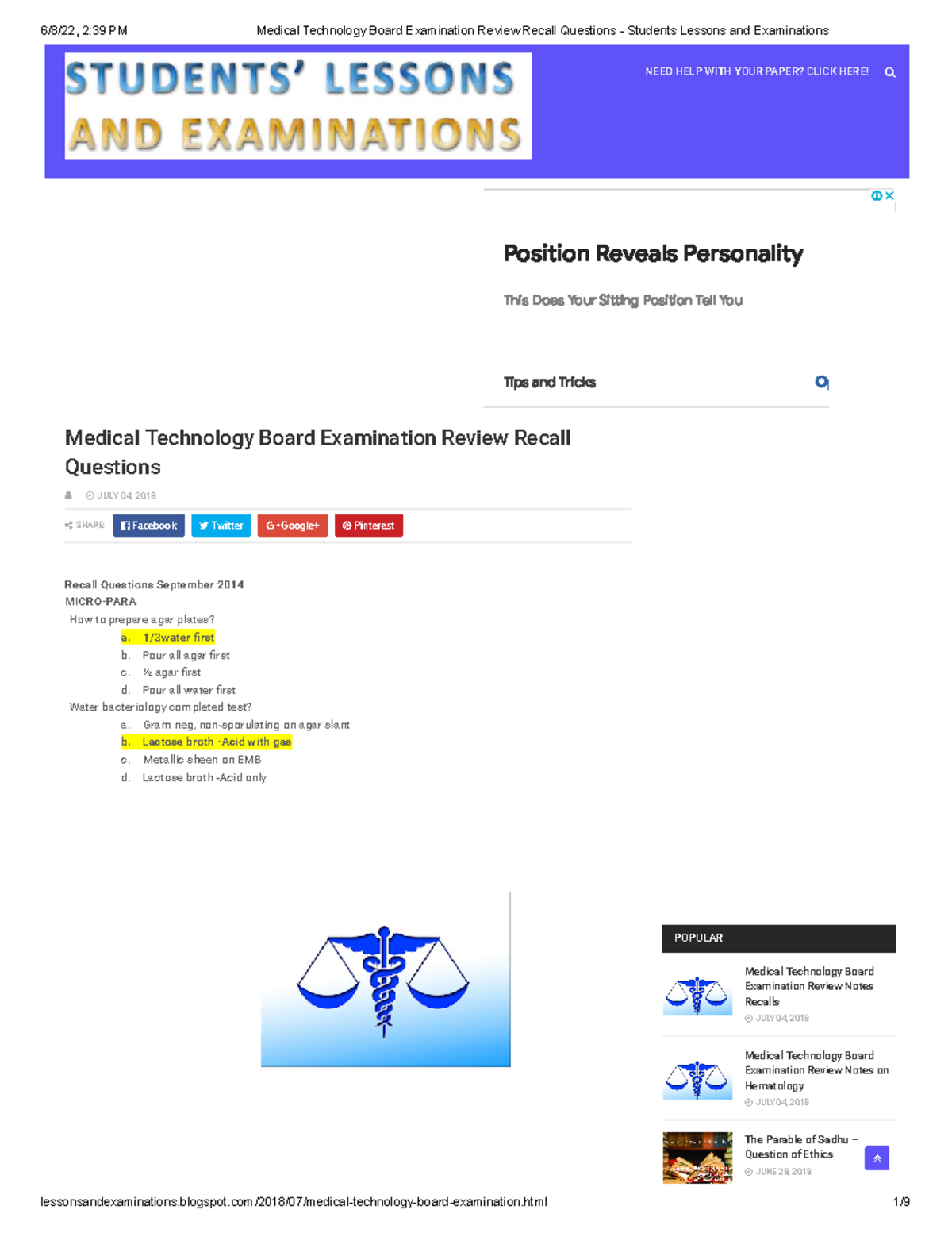 medical-technology-board-examination-review-recall-questions-students