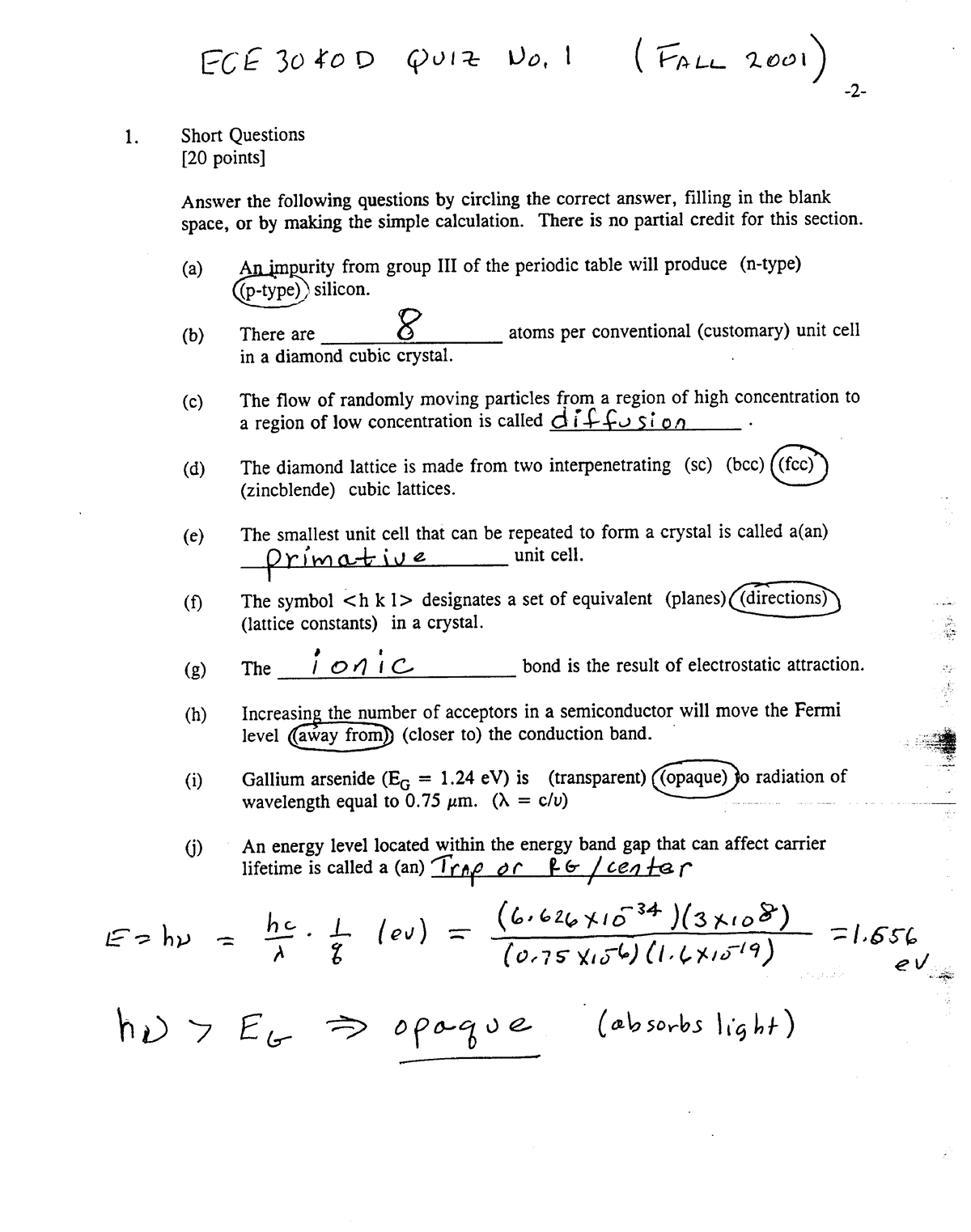 Q1 f01 - Exam Practice - ECE 3040 - Studocu