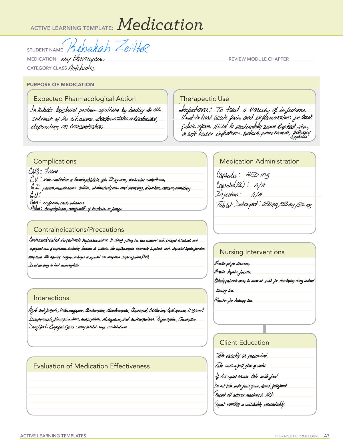 erythromycin-med-active-learning-templates-therapeutic-procedure-a