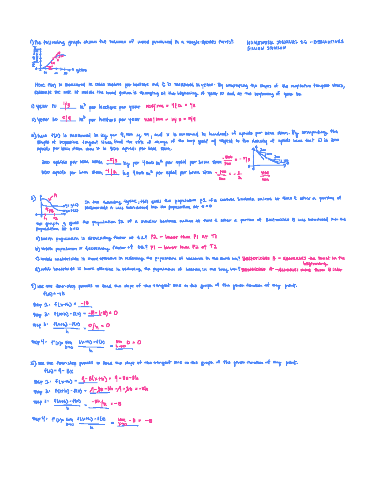 2.6 Derivatives Study Guide - MATO 131 - Studocu