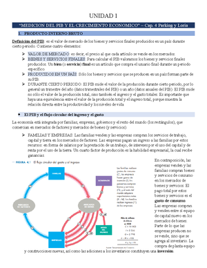 Medición De La Producción Y El Ingreso Nacional - Medición De La ...