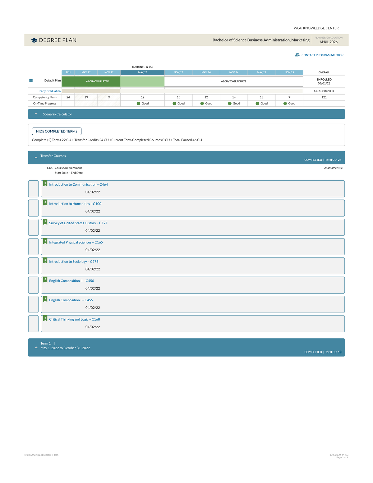 Mmm/My Wgu Student Portal.Html - eummldo