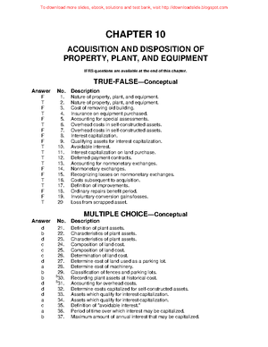 Chapter 1 - Test Bank - To Download More Slides, Ebook, Solutions And ...