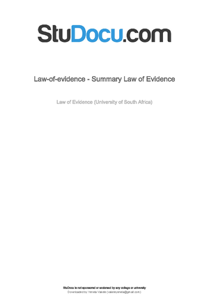 EVI3701-exam notes - EVI 3701 Study Unit 1 – Overview State whether the ...