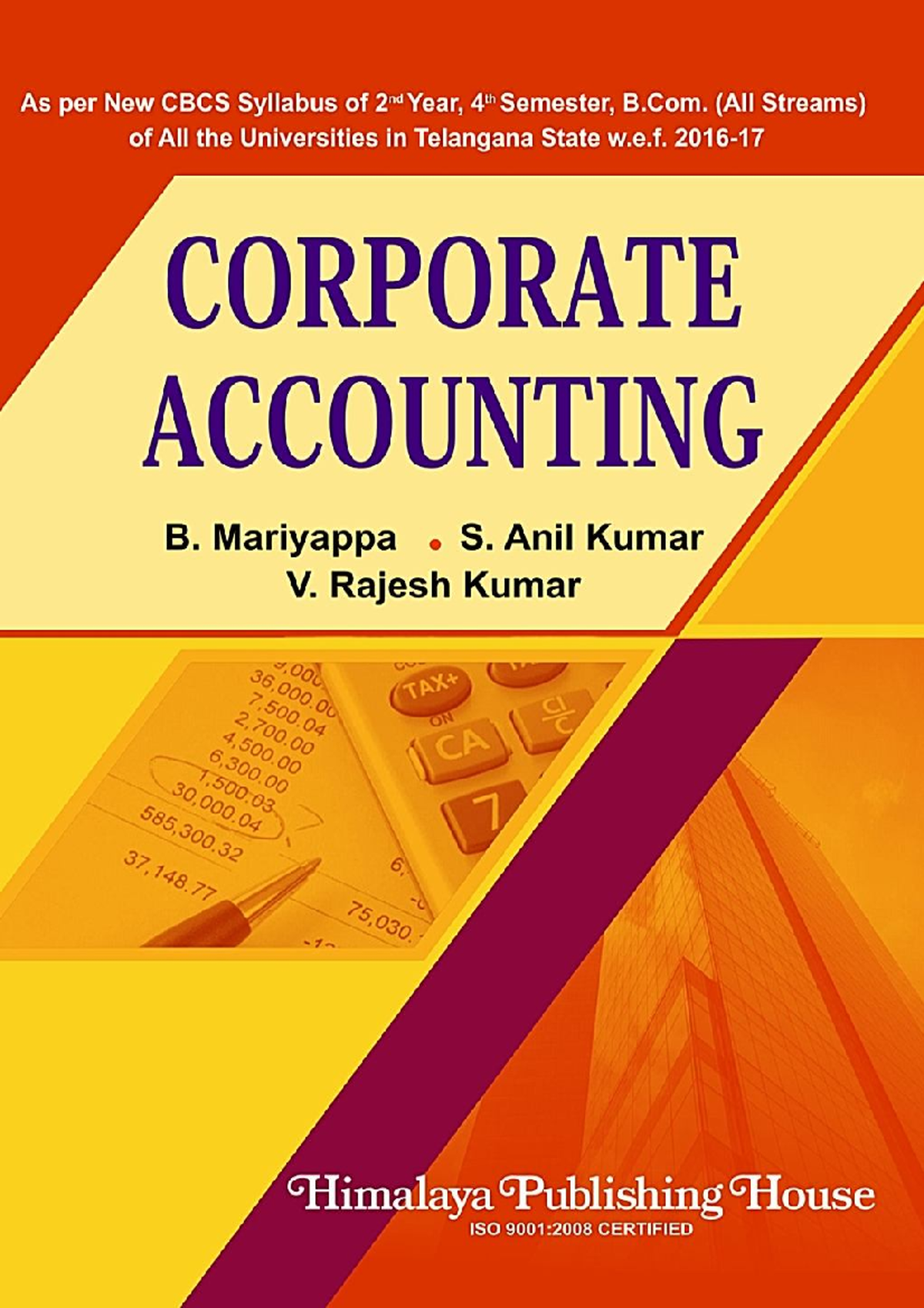 AFA-1 Textbook copy - CORPORATE ACCOUNTING As per New CBCS Syllabus of ...