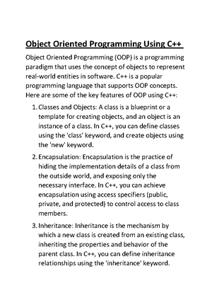 Unit 1 - Common modeling techniques - Common modeling techniques 1 ...