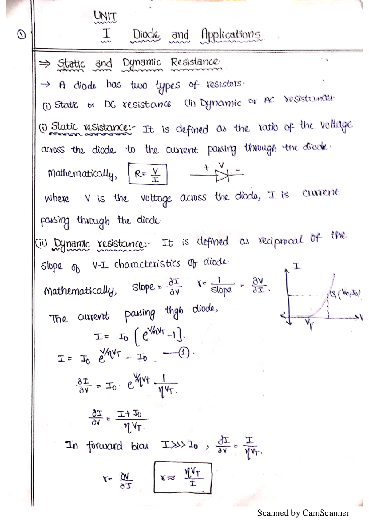 Electronic Devicesandcircuits hand written material - Electrical and ...
