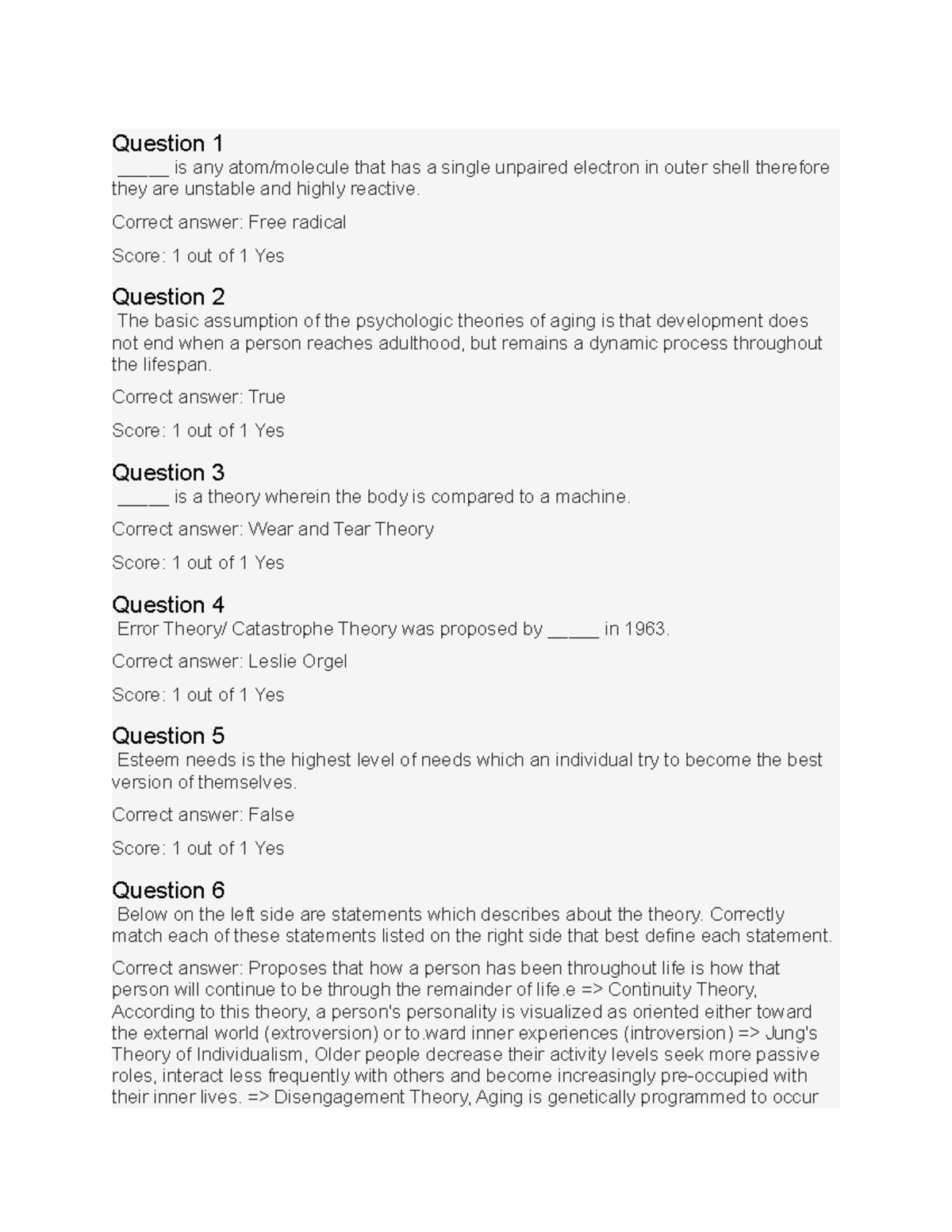 L2 - Notes - Question 1 _____ is any atom/molecule that has a single ...