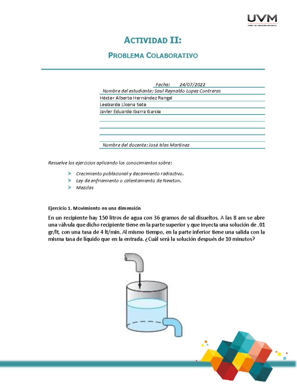 A2 Eq Actividad para aprobar con un mínimo de 9 en tu materia y poder