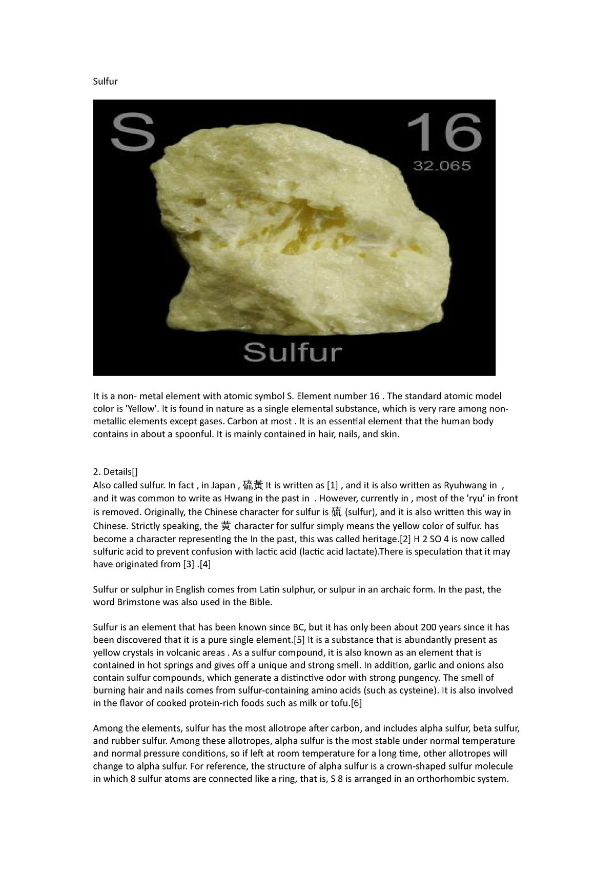 sulfur-detailed-notes-sulfur-it-is-a-non-metal-element-with-atomic