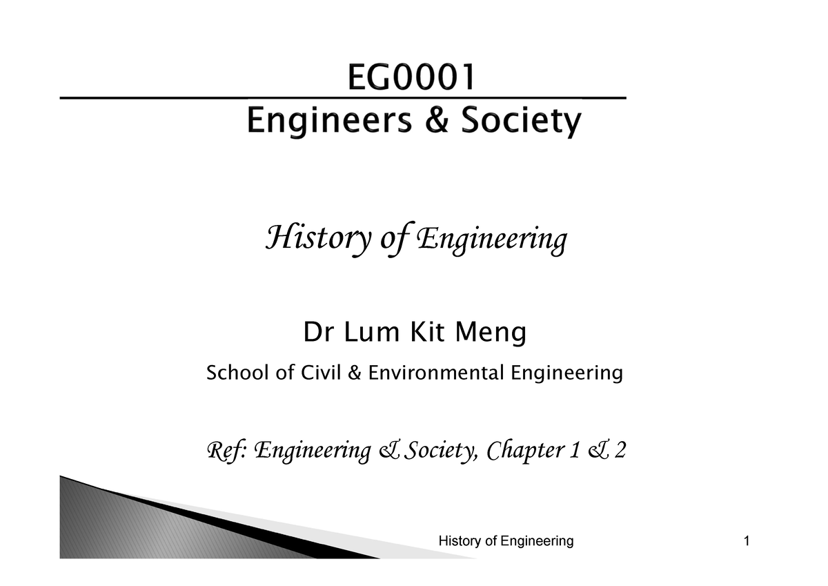 history of engineering assignment