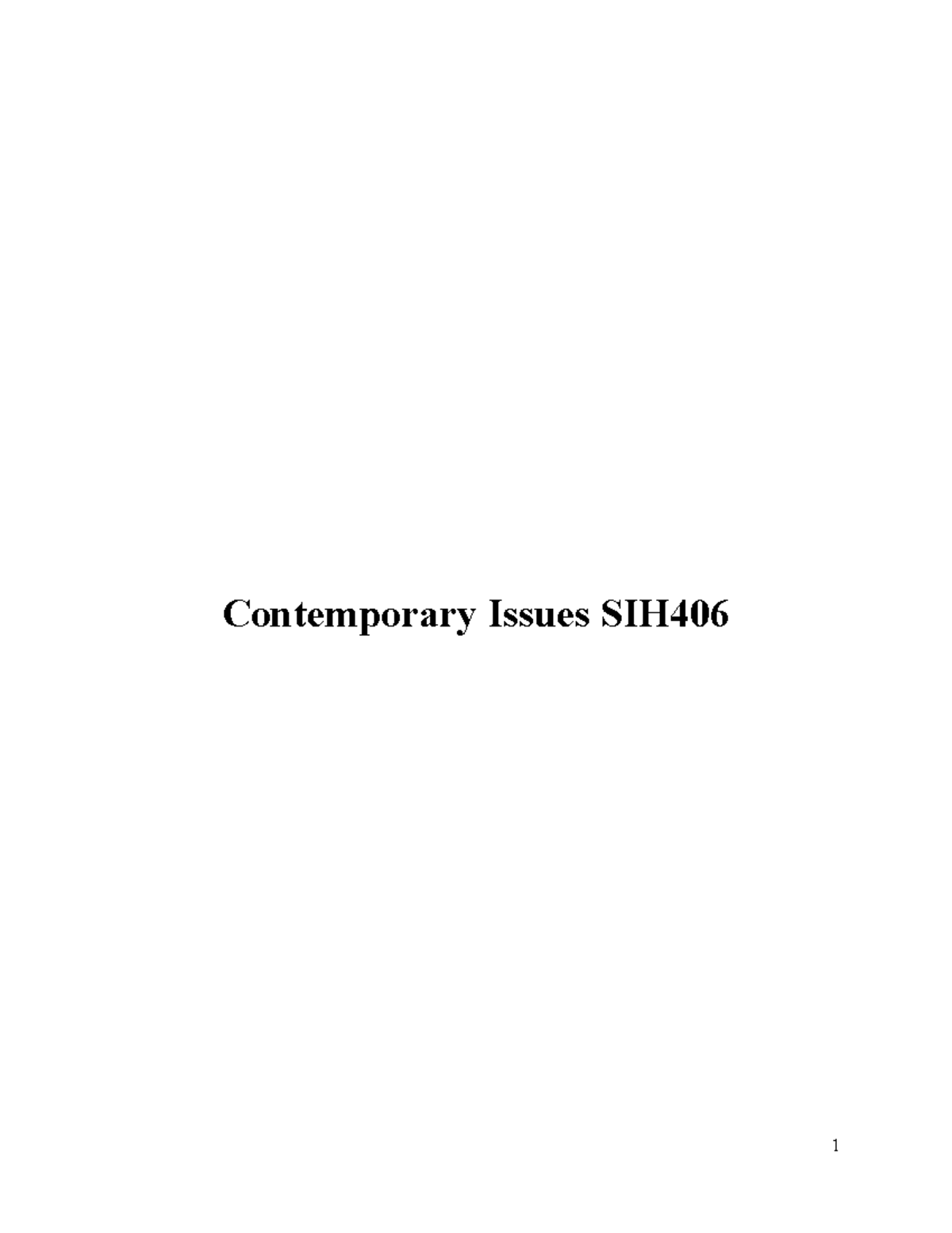 New Microsoft Word Document - Table of Contents - Studocu