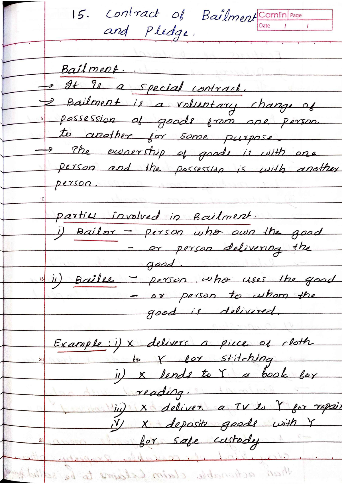 Chapter 15 - Short notes - Ba /BBA/BCom calicut university - Studocu