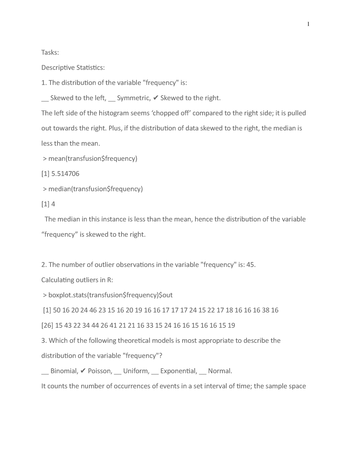 statistical inferences assignment active