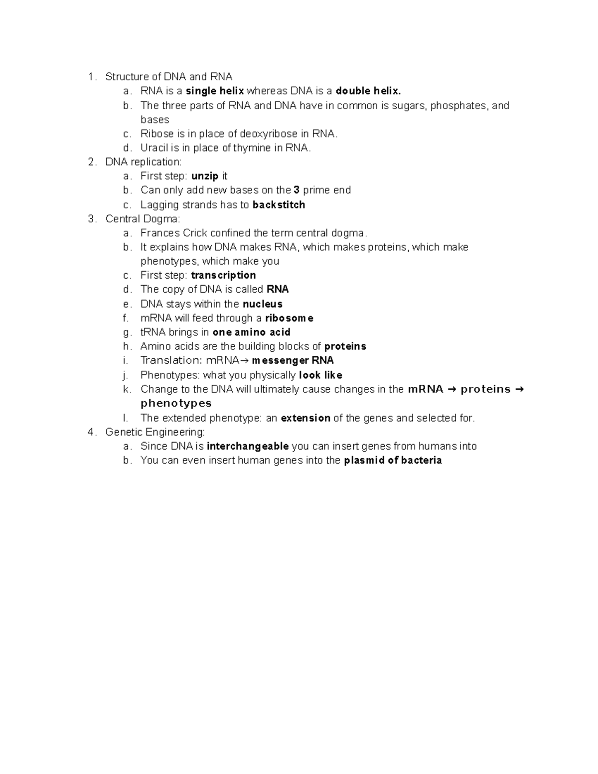 outcome-6-pre-assignment-a-structure-of-dna-and-rna-a-rna-is-a