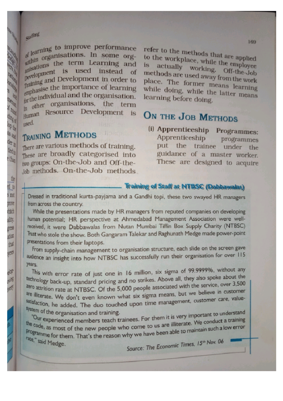 Training methods - plus two business studies notes - Studocu