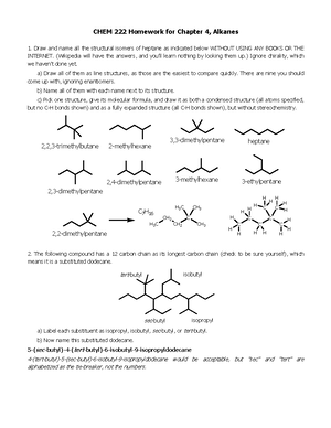 CHEM 222 Rec 5 IR F23 - Recitation File - CHEM 222, Orgo 1, Infrared ...