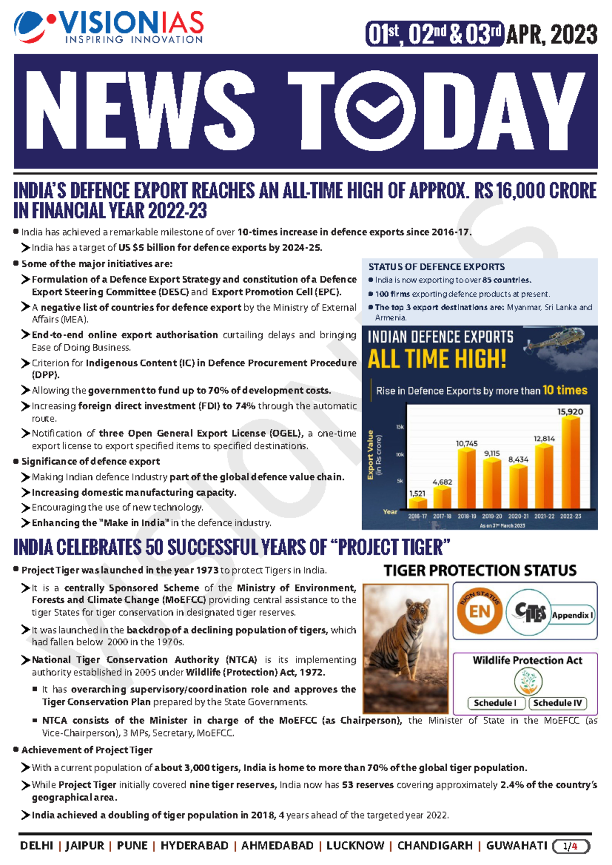 Vision ias daily current affairs 1 2 and 3 april 2023 visionias 01