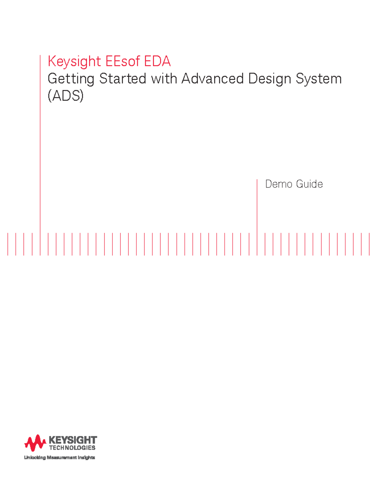 Introducción a ADS Keysight EEsof EDA Getting Started with Advanced