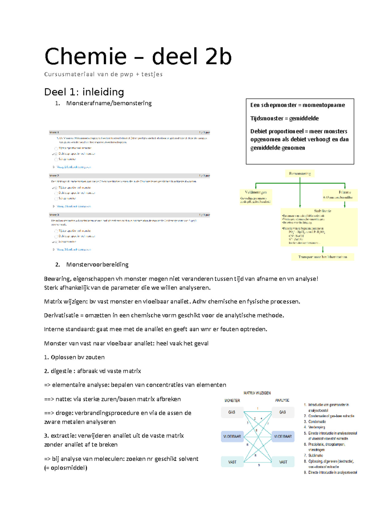 Chemie-2b - Samenvatting Anorganische Chemie: Reactiviteit En Analyse ...