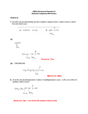 Chem 103 Lab Exam Review - Chem 103 Lab Exam Review Experiments ...