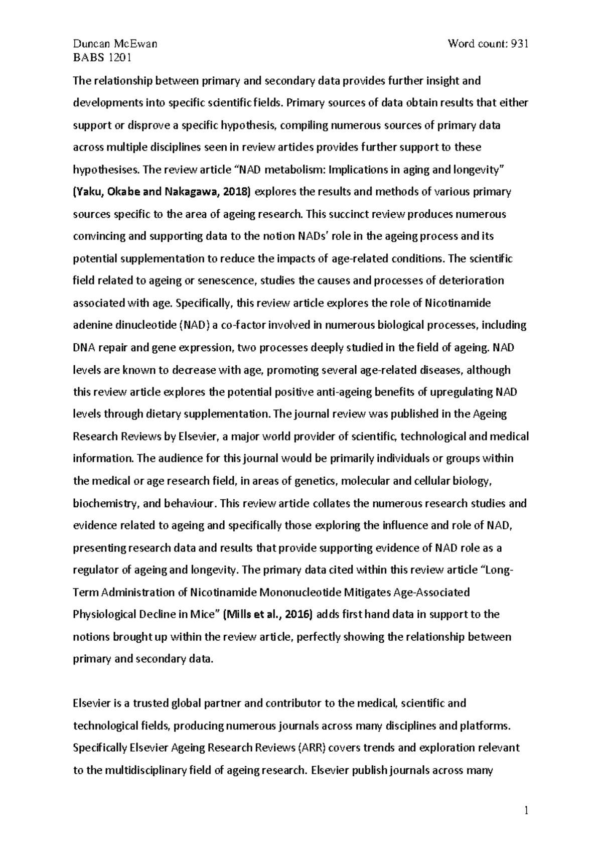 The relationship between primary and secondary data provides further ...