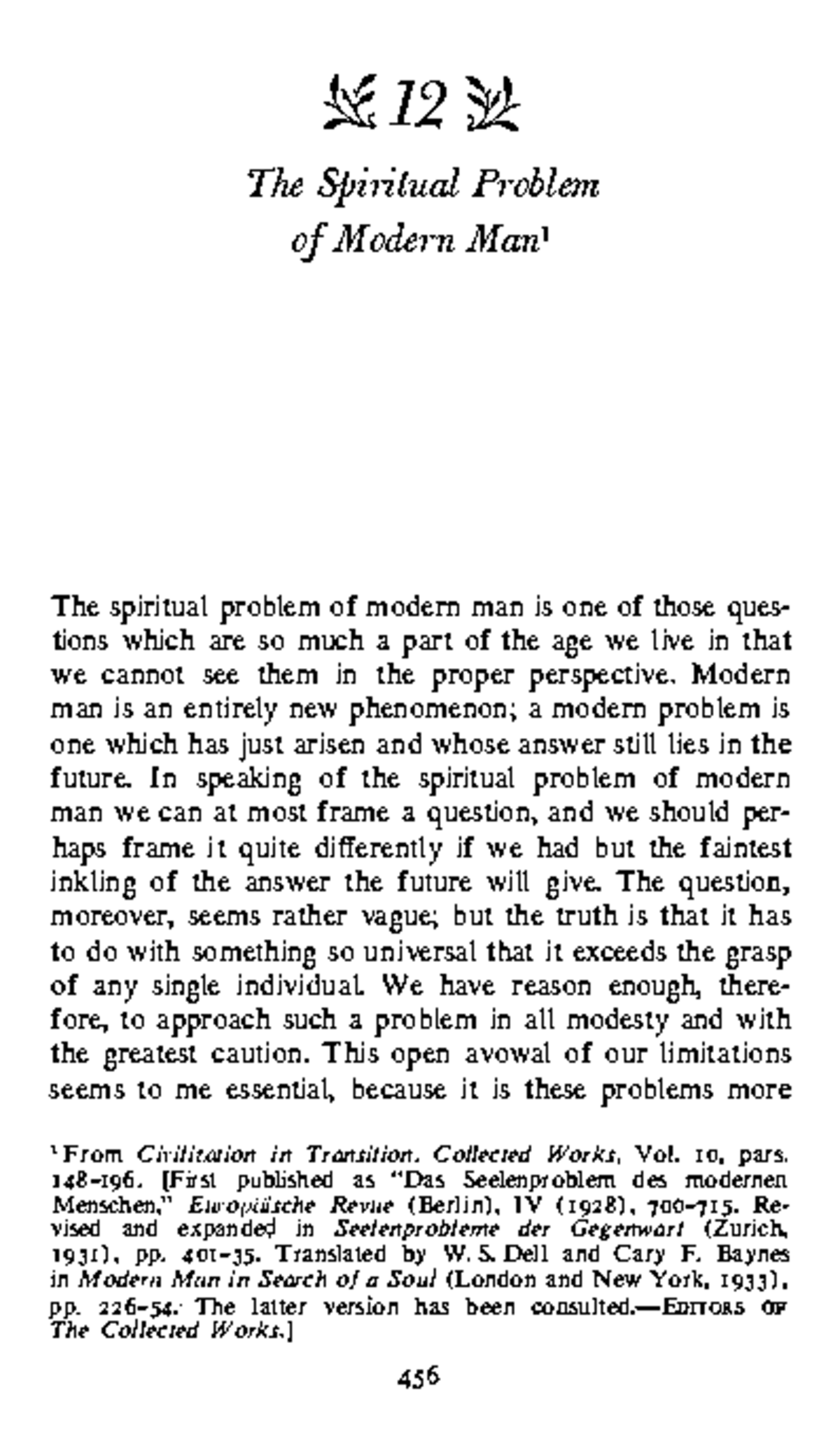 week-12-jung-the-spiritual-problem-of-modern-man-the-spiritual