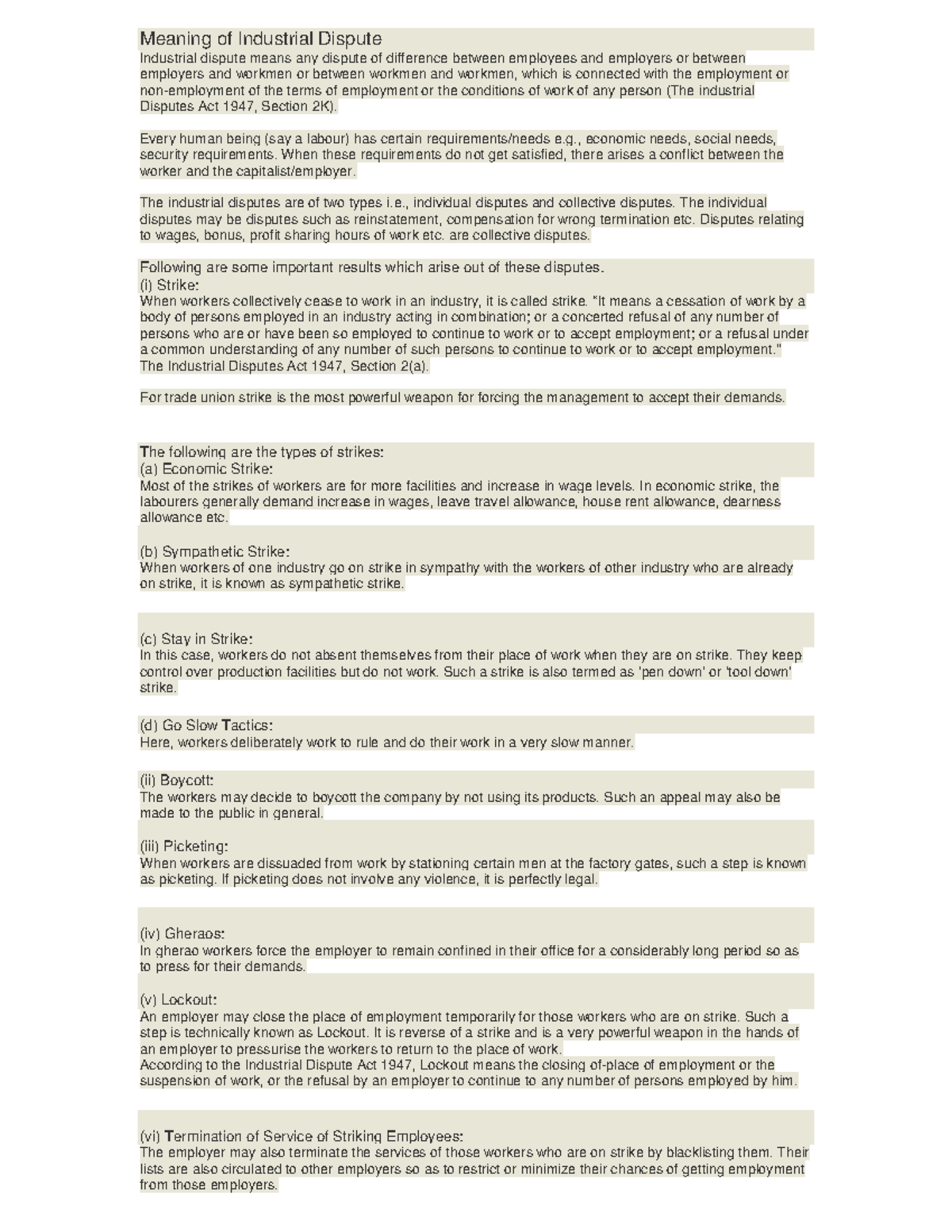 industrial-relations-meaning-of-industrial-dispute-industrial-dispute