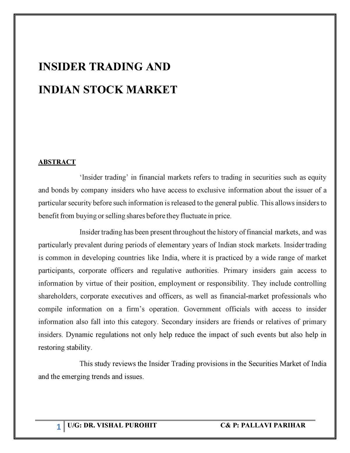 insider-trading-and-indian-stock-market-insider-trading-and-indian