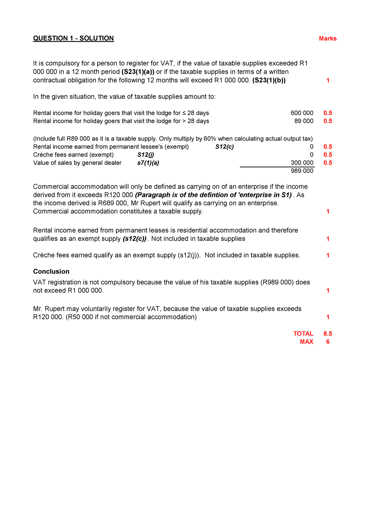 SOLUTION: Pdfcoffee problems on vat - Studypool