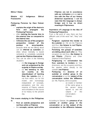 Ethics Module - MODULE IN ETHICS PREFACE This module in SOCSCI 212 ...
